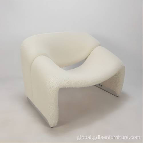 Fiberglass Chair Forliving Room Modern Hipster Chair F598 Groovy Chair Vintage LoungeChair Factory